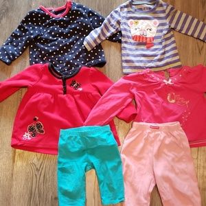 Baby girl clothes lot 12-24m